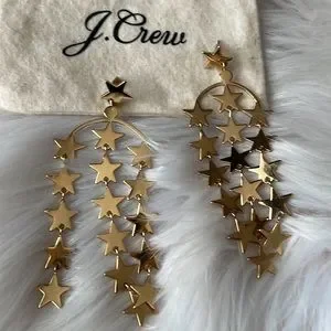 J crew deals star earrings
